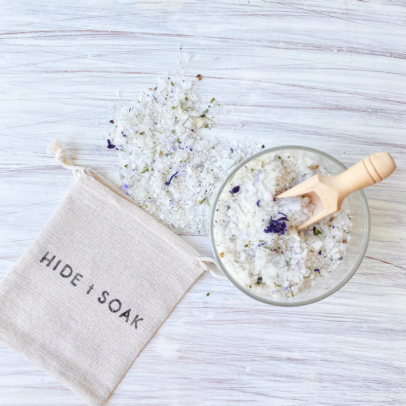 Franki Blue relax and reset bath soak